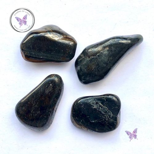 Blue Tiger Eye Tumble Stone - X-Large